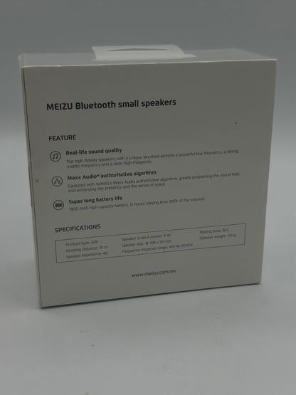 Meizu A20
Enceinte Portable Sans Fil Bluetooth Avec Fonction Mains Libres