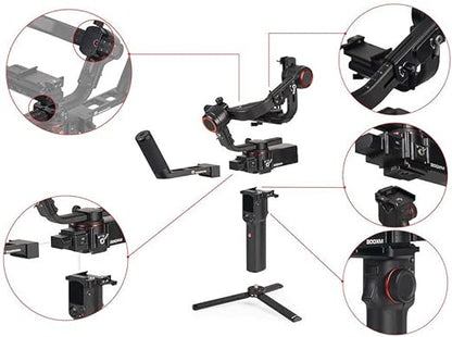 Stabilisateur Gimbal Professionnel sur 3 Axes pour Appareil Photo Compact Manfrotto neuf