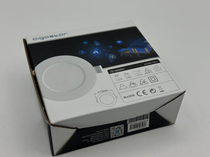Aigostar Spots LED Encastré 12W Plafonnier Encastré Dimmable, couleur blanc chaud/froid intesité variable. 820lm, 3000-6500K