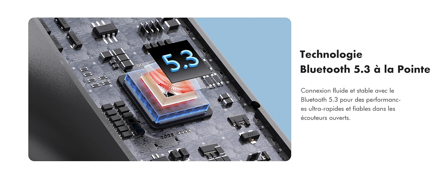 Écouteurs Bluetooth sans Fil Sport - Casque Conduction Osseuse pour Une Expérience Audio Supérieure neuf