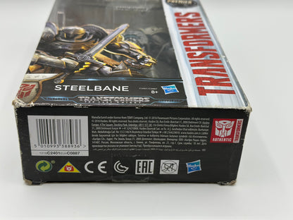 TRANSFORMERS - HASBRO - Génération Deluxe Steelbane - Transformation en 10 étapes - Mixte - Dès 8 ans