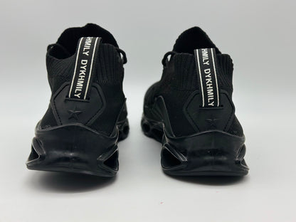 Chaussures de Sécurité Hommes Basket de Securite Femme Protection Acier Amorti Mode Confortable Legere Respirante Chaussure de Chantier(Noir G,44 EU)