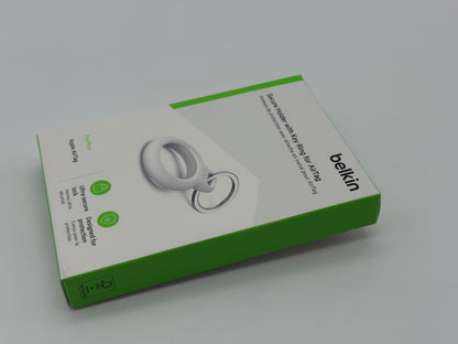 Belkin Anneau de protection avec attache en métal (protection pour AirTag, accessoire résistant neuf