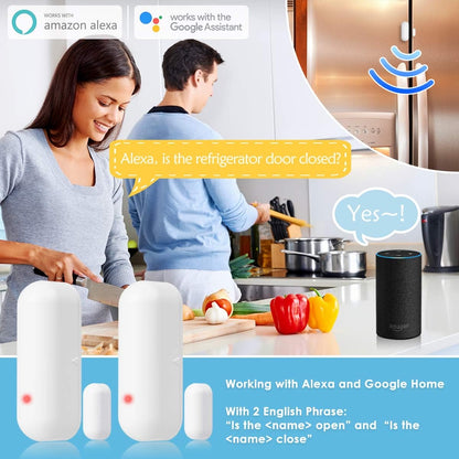 L'alarme WiFi à capteur Intelligent pour Portes et fenêtres avec Un système de sécurité sans Fil neuf