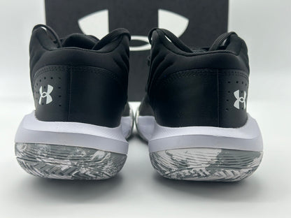 Under Armour Mixte Chaussures de Basketball Unisexe UA Jet '21 Court Performance, Noir