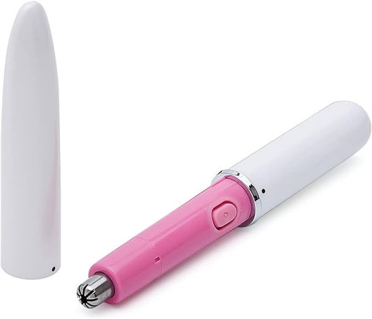 Tondeuse électrique pour le nez, les oreilles, les sourcils et le visage, avec 2 types de lames neuf