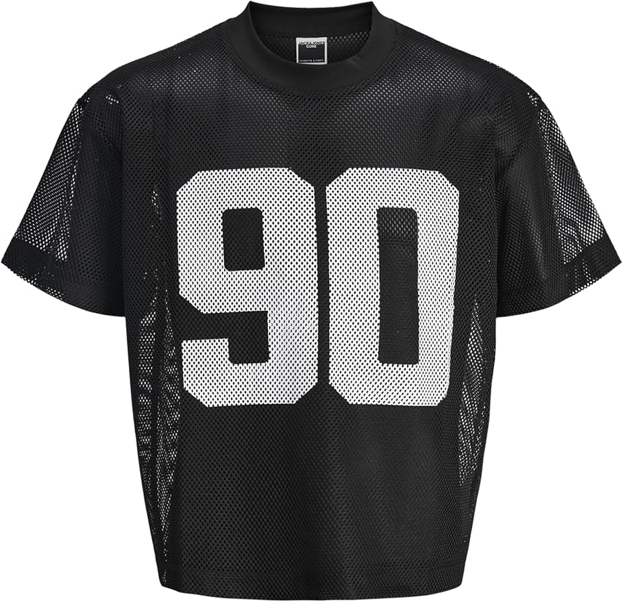 JACK & JONES Jcoenergize Big Mesh Tee SS Crew Neck Homme