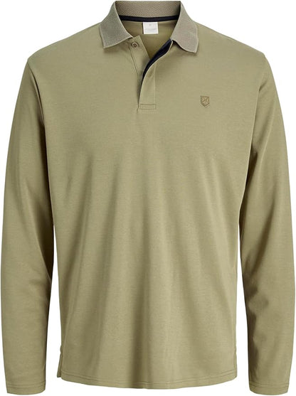 Jack & Jones Jprccrodney Ls Polo Jprccrodney Ls Polo Homme (Lot de 1)