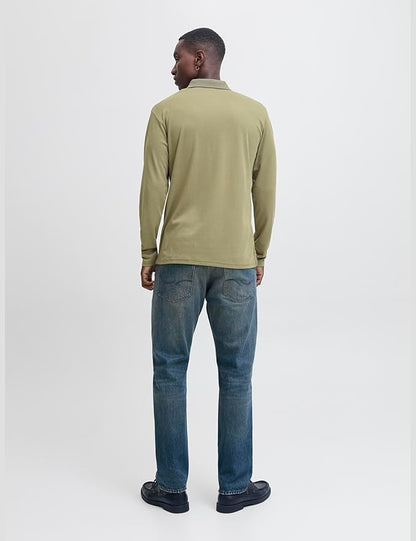 Jack & Jones Jprccrodney Ls Polo Jprccrodney Ls Polo Homme (Lot de 1)