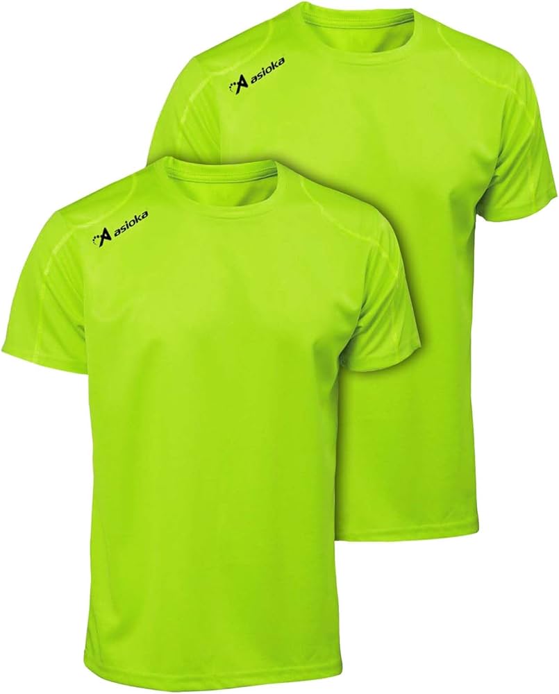 T-Shirt Technique pour Homme, Sport, Manches Courtes, Mesh | Vêtements de Sport d'été Respirants à séchage Rapide | Idéal pour la Salle de Sport, l'entraînement, Les Loisirs et Le Fitness