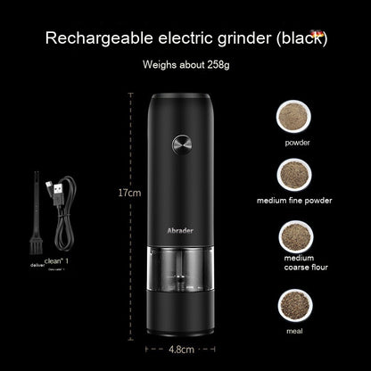 Duo "Season-Master" – Moulins à Sel & Poivre Électriques Rechargeables USB