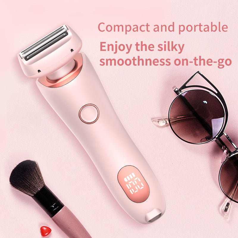 Épilateur Precision-Silk 2-en-1 – Rechargeable USB & Têtes Interchangeables