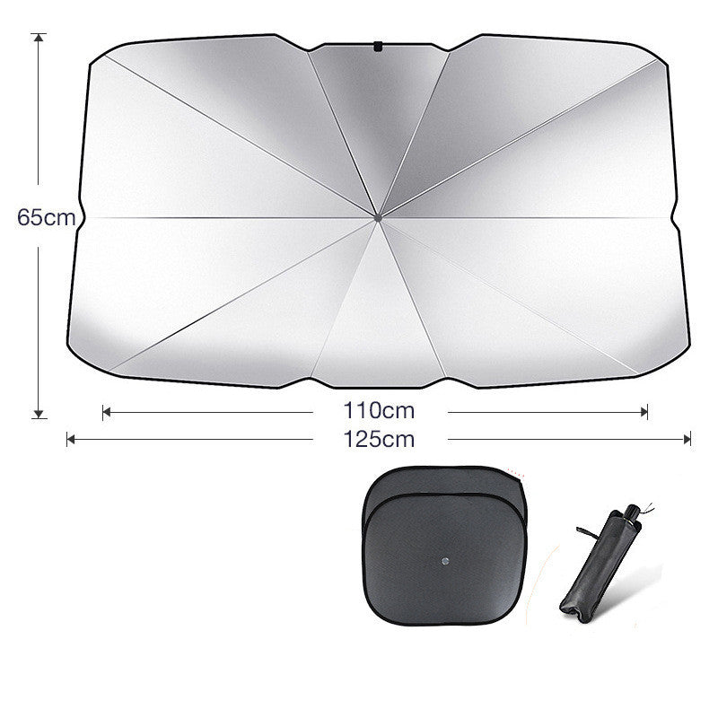 Parasol Parapluie Protection UV Pour Pare-brise de voiture pliable Isolation thermique