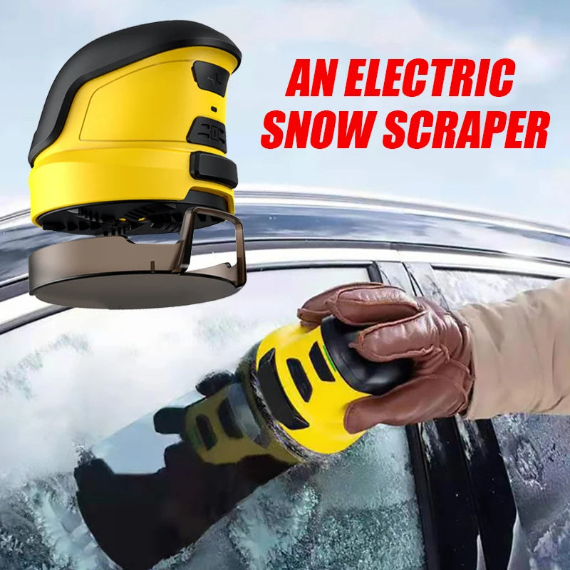 Gratte-neige sans fil avec batterie Gratte-glace électrique durable Fenêtre portable pour le dégivrage automatique