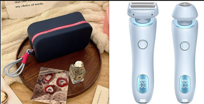 Épilateur Precision-Silk 2-en-1 – Rechargeable USB & Têtes Interchangeables
