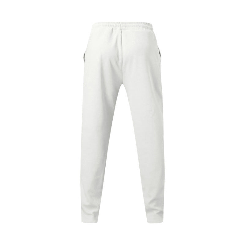 Pantalons pour hommes droit ample décontracté avec cordon de serrage Vêtements design