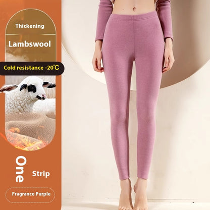 Legging "Luxury Warm" en Cachemire – Doublure Polaire & Effet Amincissant