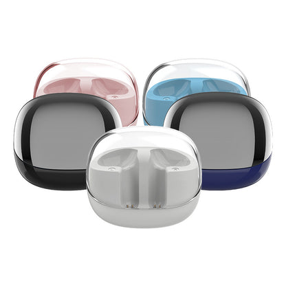 Écouteurs "Mini-Lucent" – Boîtier Transparent & Audio Haute Fidélité