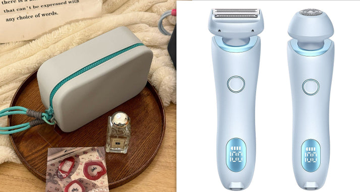 Épilateur Precision-Silk 2-en-1 – Rechargeable USB & Têtes Interchangeables