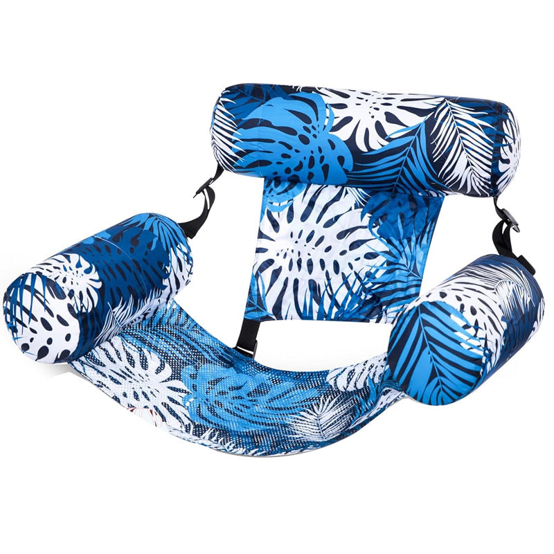 Hamac Aquatique "Cloud-Float" – Chaise Longue Gonflable 4-en-1 pour Piscine & Mer