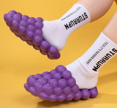 Claquettes "Bubble-Cloud" – Massage Plantaire & Design Anatomique