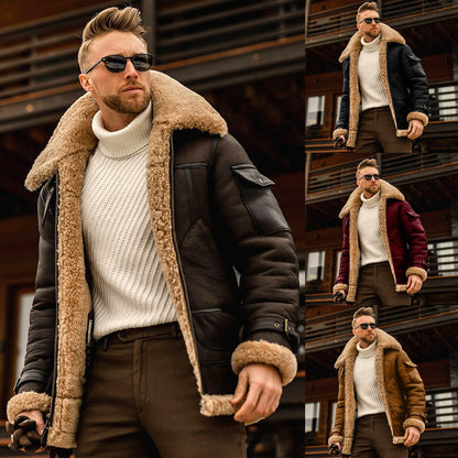 Parka Militaire "Arctic-Shield" – Doublure Fourrure & Protection Grand Froid