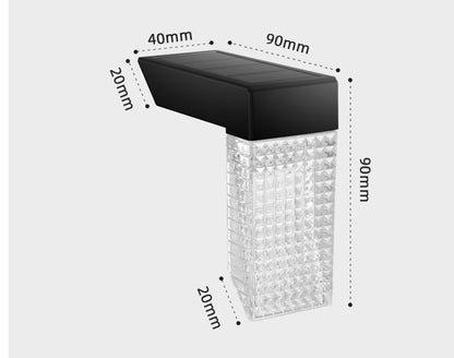 Pack Balises "Night-Guard" – Lumières Solaires pour Escaliers, Clôtures & Terrasses