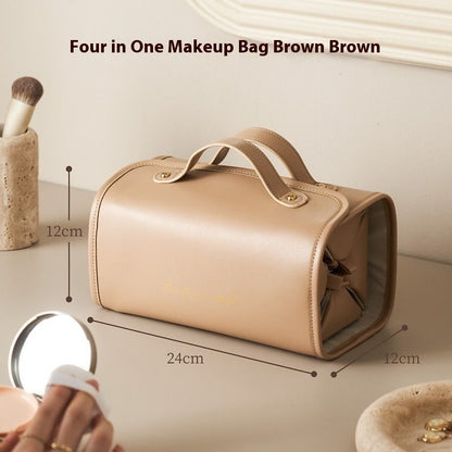 Trousse "Travel-Organize" – Sac à Cosmétiques Pliable & Imperméable
