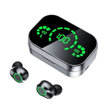 Écouteurs "Quantum-Sound" TWS – Écran LED Géant, Son Hi-Fi & Powerbank Intégré