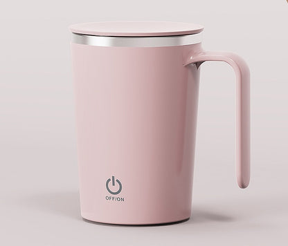 Tasse à mélanger électrique de cuisine, Tasse à café à remuer,Tasses à mélanger automatiques magnétique rotative