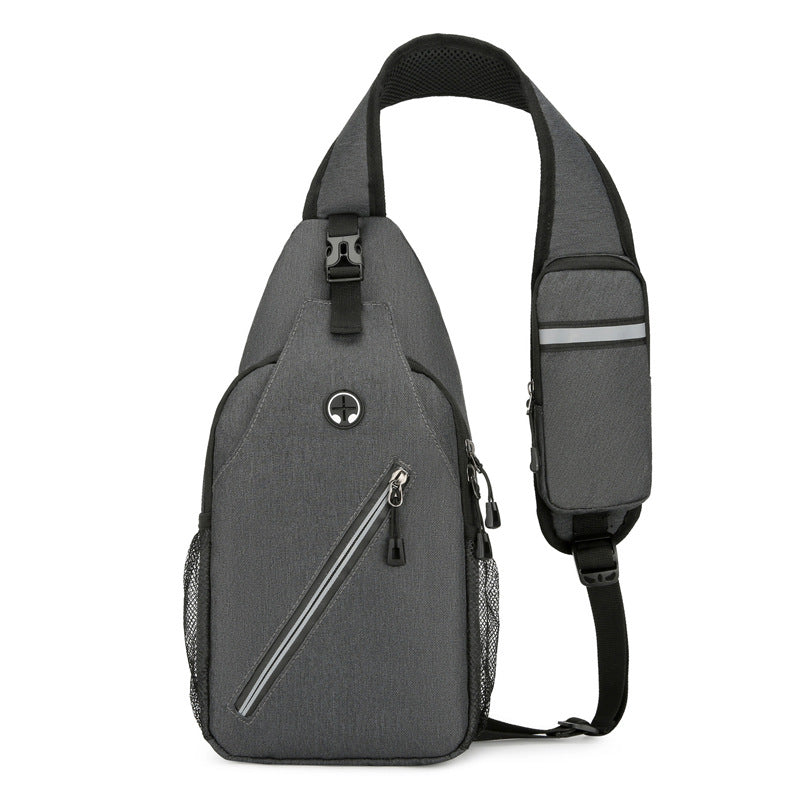 Sac de Poitrine "Urban Shield" – Rigide, Antivol & Port de Charge USB