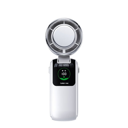 Mini Ventilateur Turbo "BreezeGo" – Rechargeable USB & 6 Vitesses