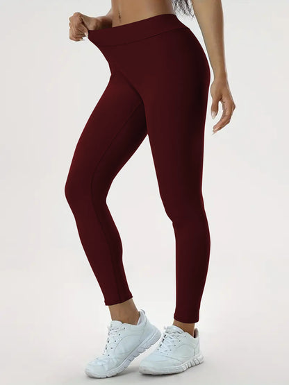 Legging "Sculpt-Flex" – Taille Haute Gainante & Compression Sportive