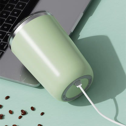 Tasse mélangeur automatique de 350 ml pour le jus, le café, le lait, en l'acier inoxydable,