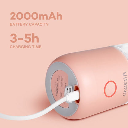 Mélangeur portable de 350 ml, presse-agrumes électrique USB, mélangeur rechargeable, smoothie, tasse de slushy, mélangeur de jus, bouteille, chargement USB, gadgets de cuisine
