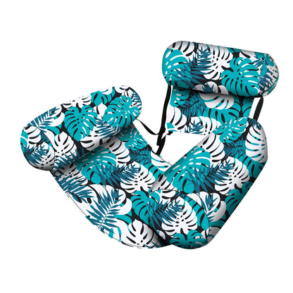 Hamac Aquatique "Cloud-Float" – Chaise Longue Gonflable 4-en-1 pour Piscine & Mer